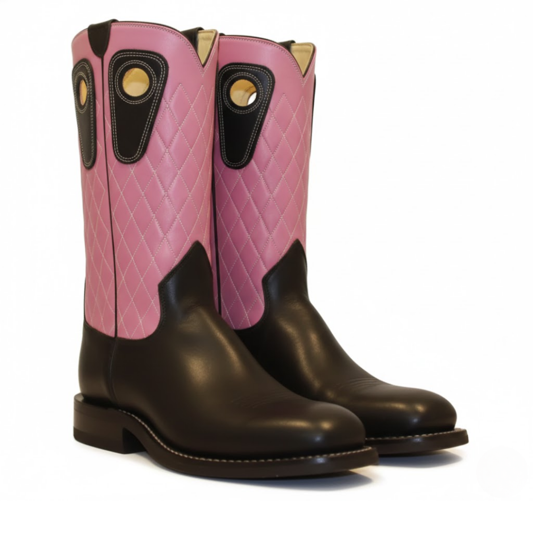 Dame Vintage Western Støvle