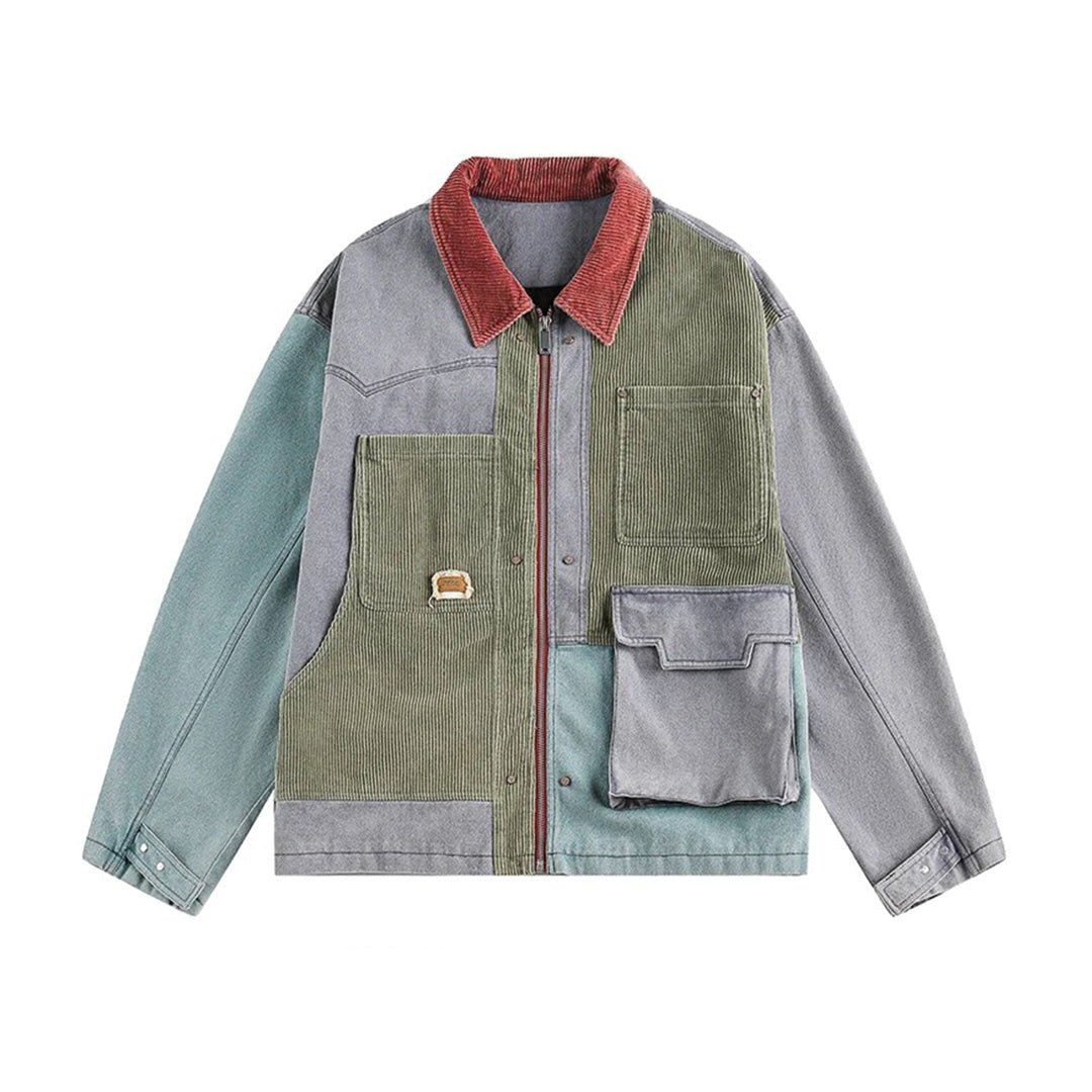 Gequilted Denim Jas