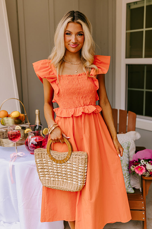 Galveston Coast Midi I Orange