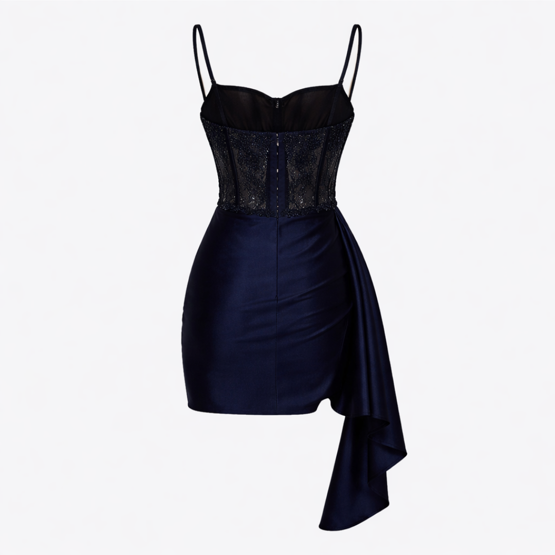 Dames Bloemen Midi Jurk - Korte Mouw