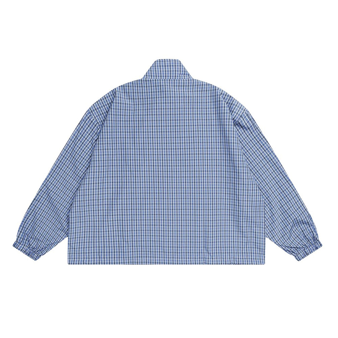 Patchwork Cargo Denim Jakke