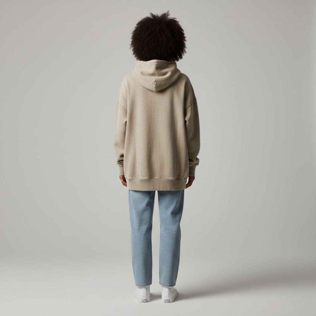 Brooklyn Oversized Hættetrøje