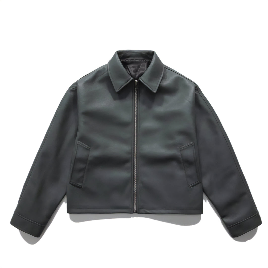 Patchwork Cargo Denim Jakke