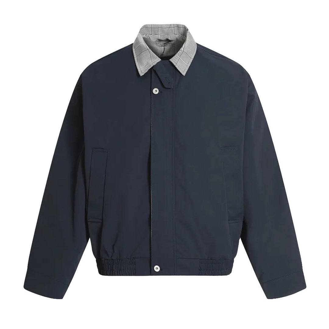Patchwork Cargo Denim Jakke