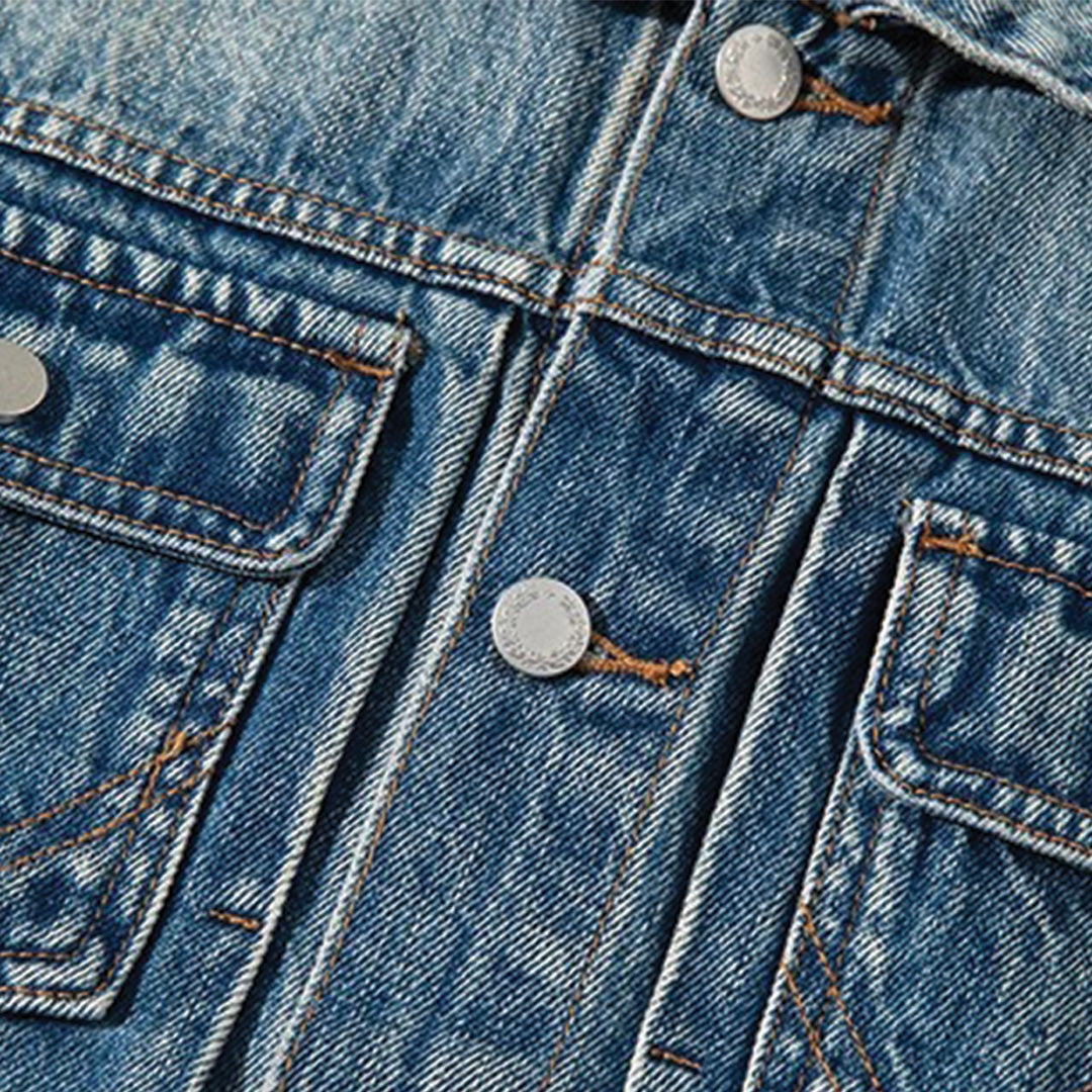 Quiltet Denim Jakke