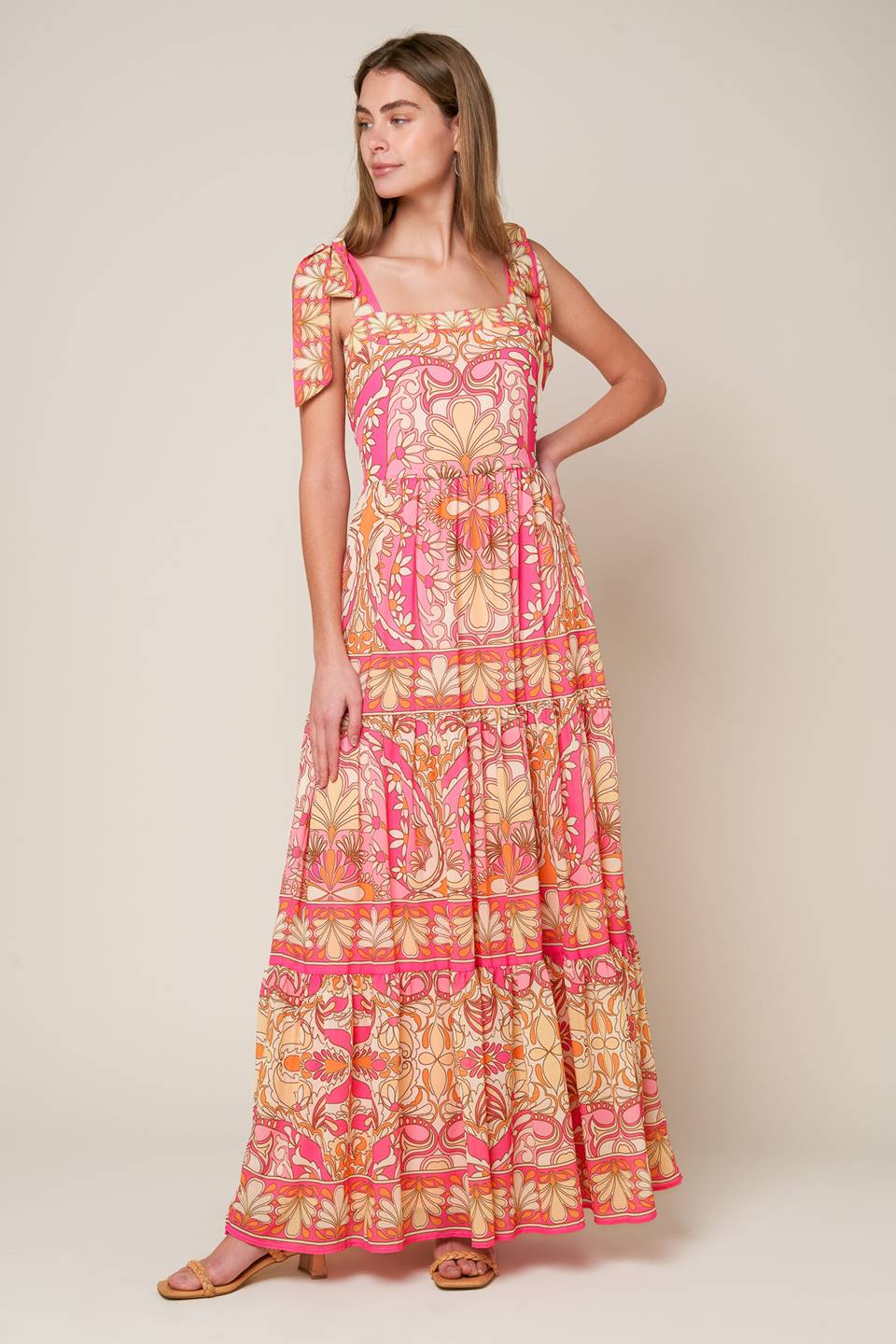 Impressive Flirt Woven Maxi Dress