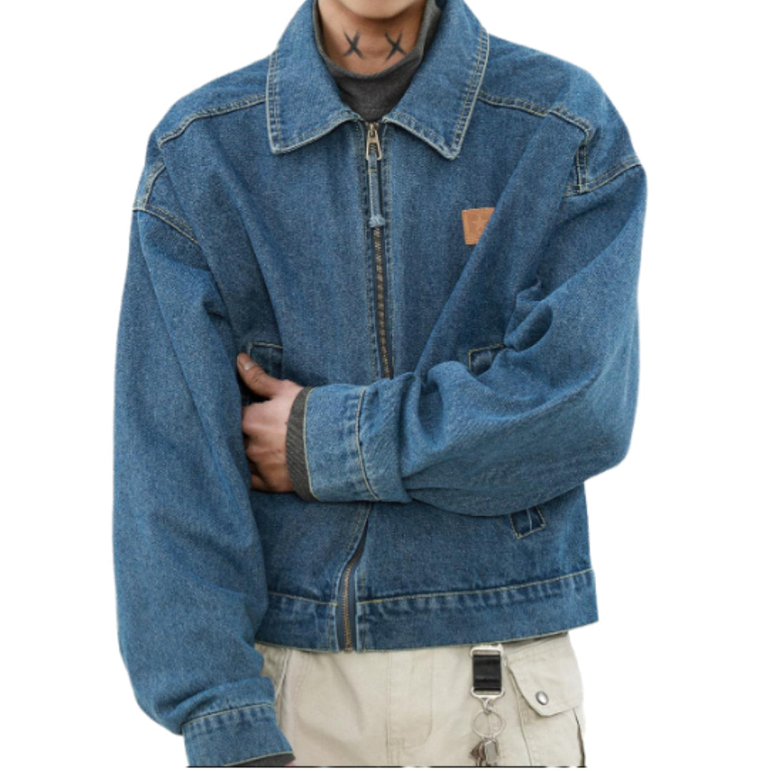 Blue Mayday Denimjakke