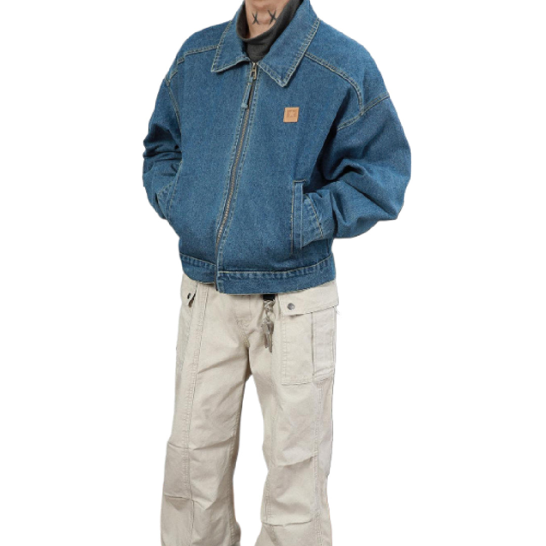 Blue Mayday Denimjakke