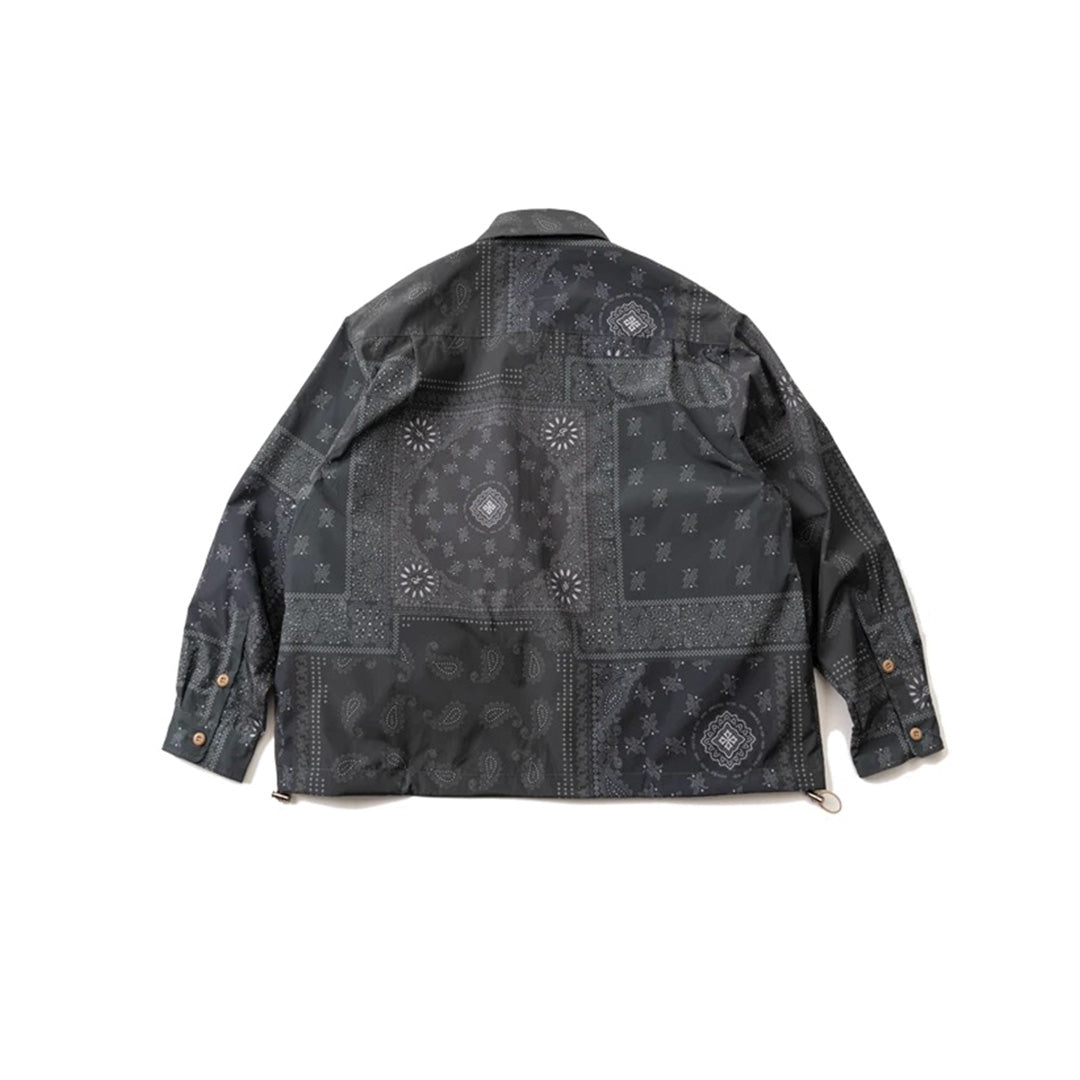 Patchwork Cargo Denim Jakke