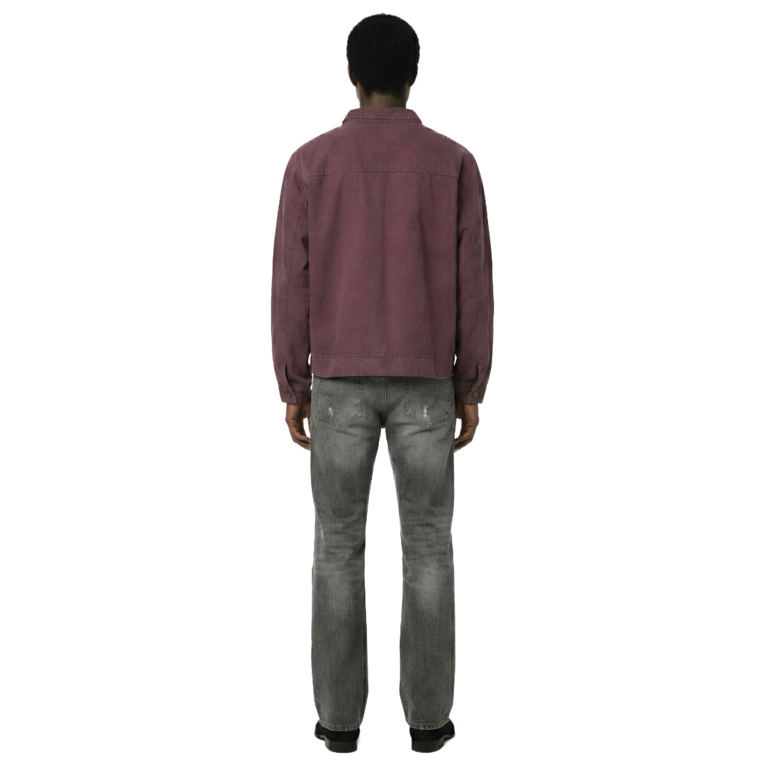 Patchwork Cargo Denim Jakke