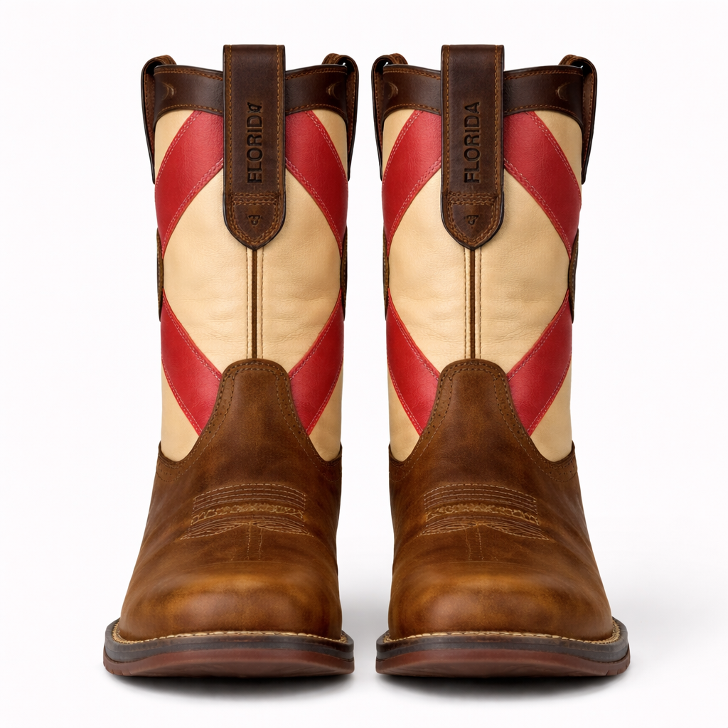 Heren Florida State Flag Western Laarsjes