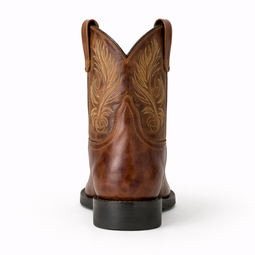 Dames Bruine Snip Toe Enkellaarsjes - Western Stijl