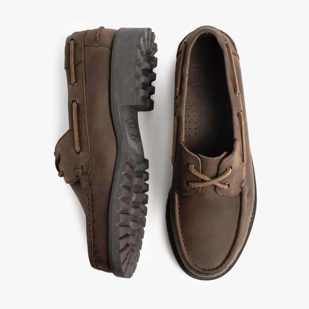 Håndsyet Loafer | Tobak