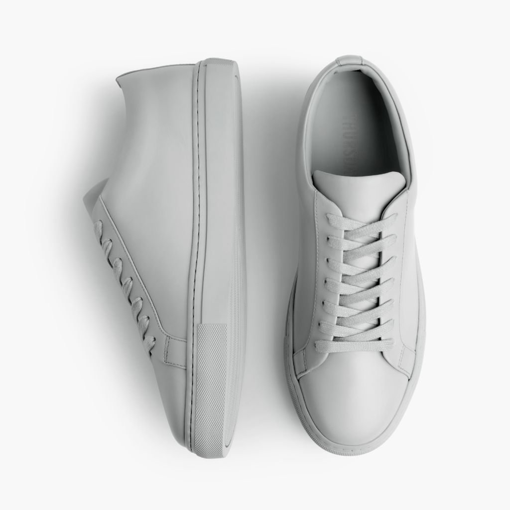 Dame Premier Low Top | Lysegrå