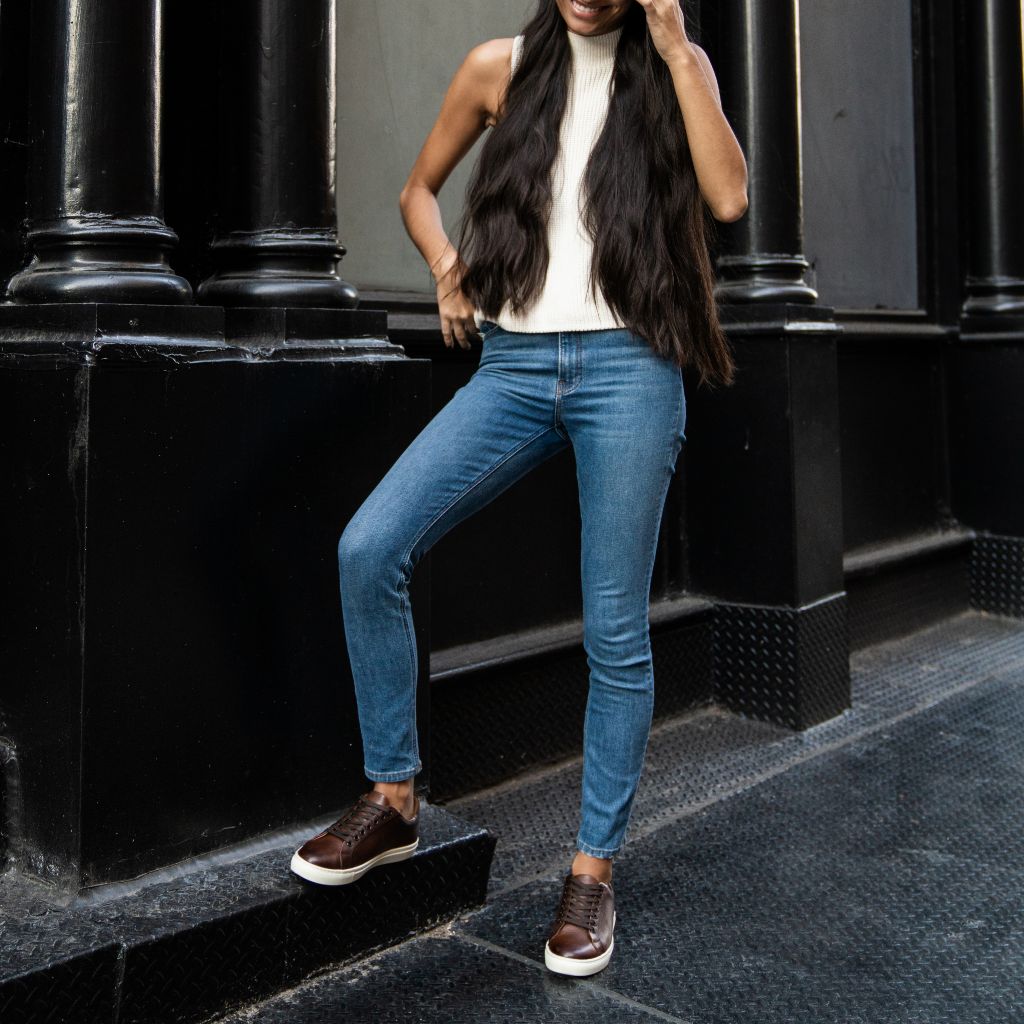 Dame Premier Low Top | Coffee
