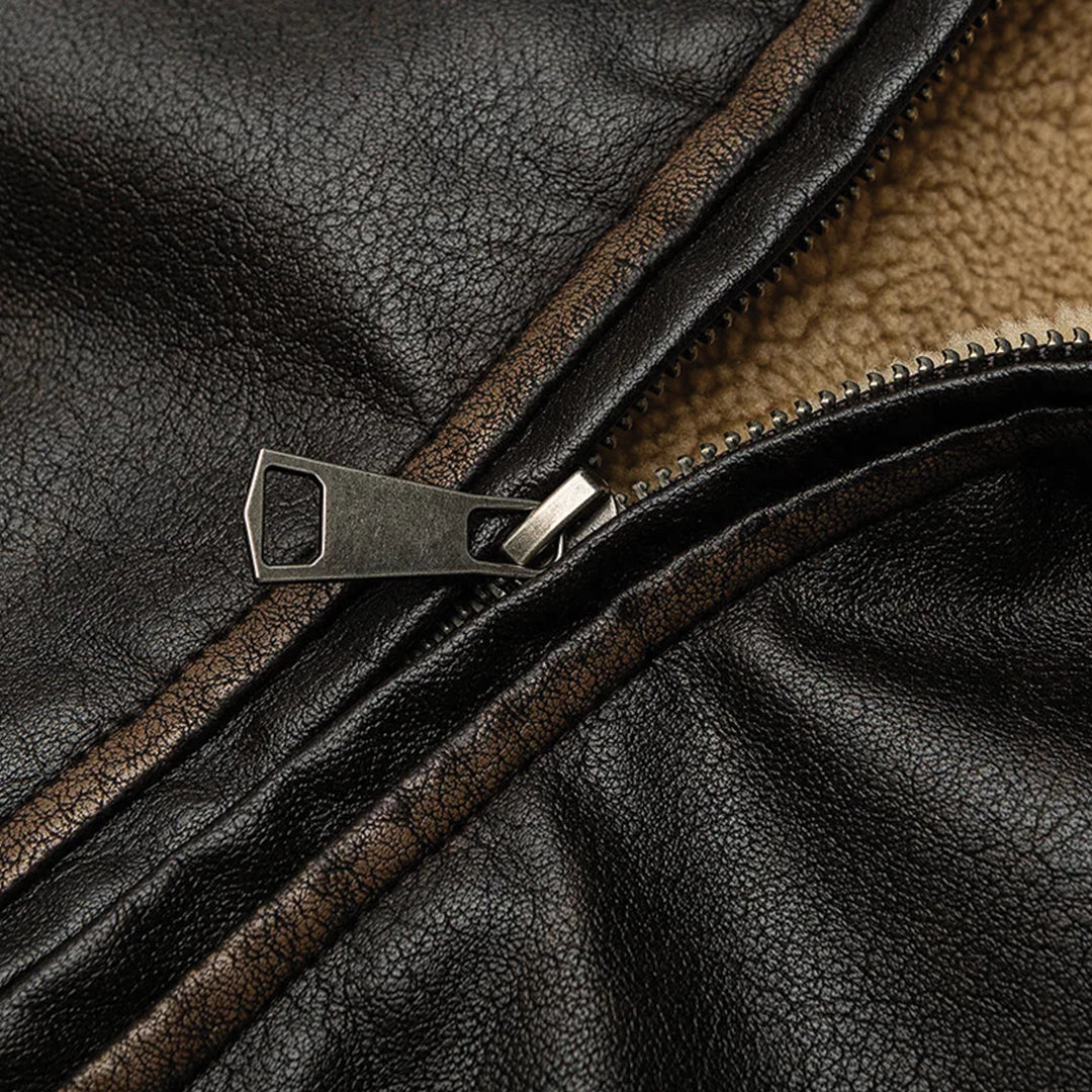 Patchwork Cargo Denim Jakke
