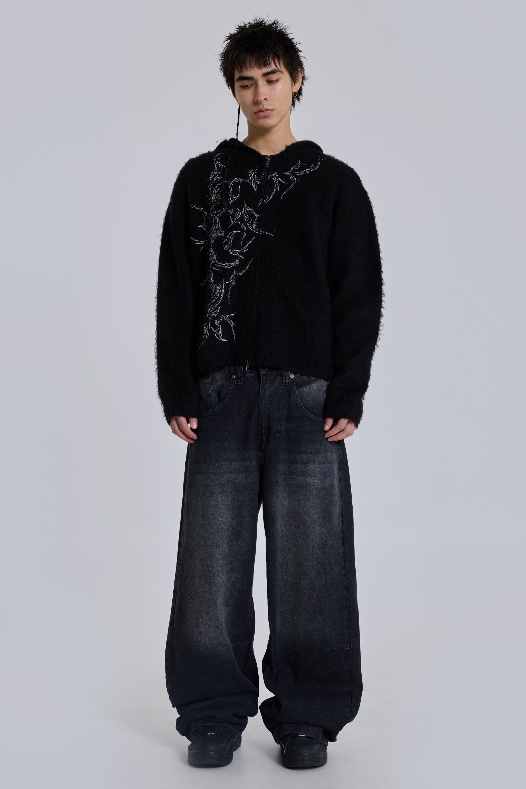 Washed Black Colossus Jeans