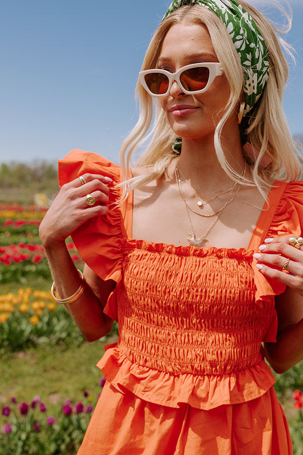 Galveston Coast Midi I Orange