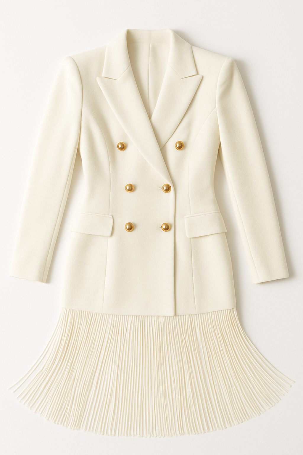 "Fringe Forward" Blazer Dress