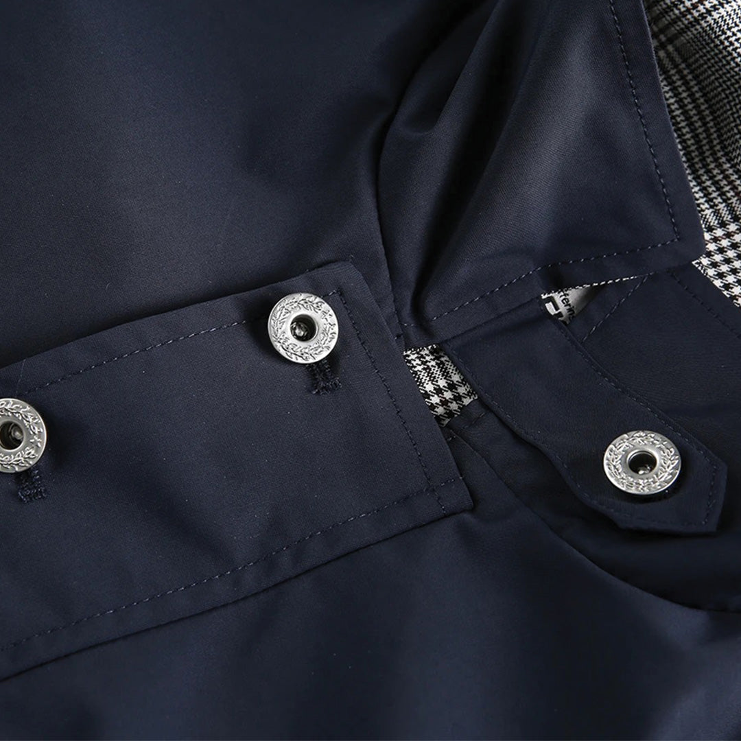 Patchwork Cargo Denim Jakke