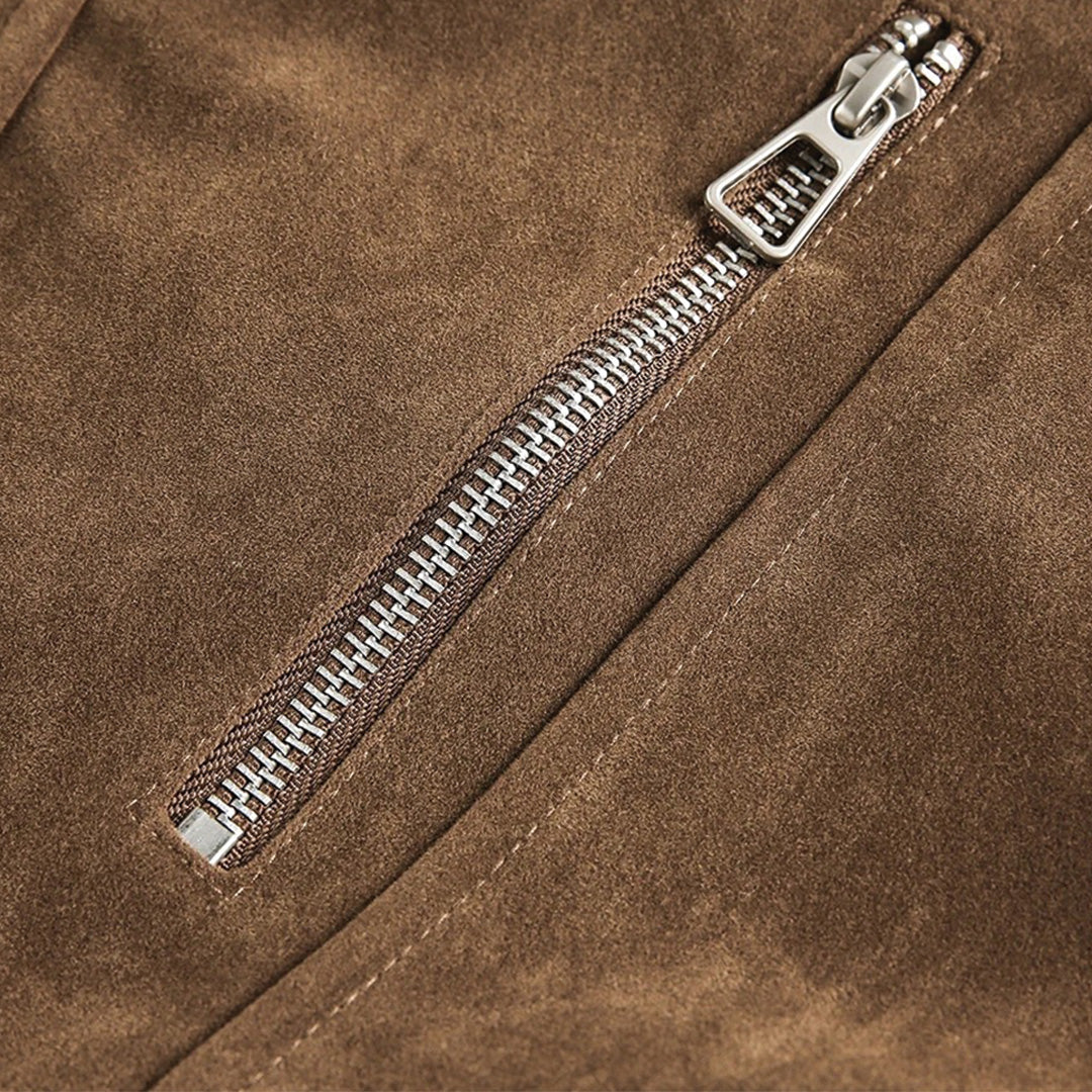 Patchwork Cargo Denim Jacket