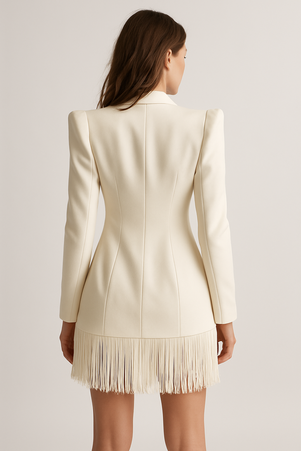 "Fringe Forward" Blazer Dress