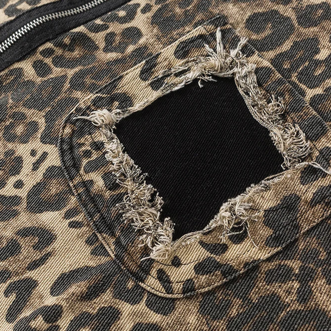 Eeuwige Denim Luipaard