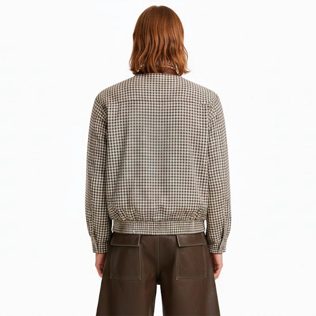 Patchwork Cargo Denim Jakke