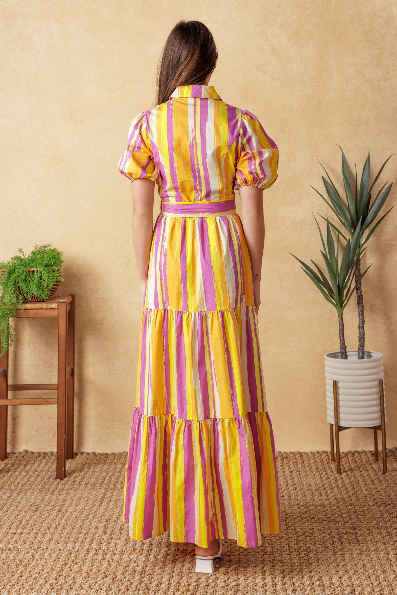 Robe Maxi Popeline Douceur De Soirée