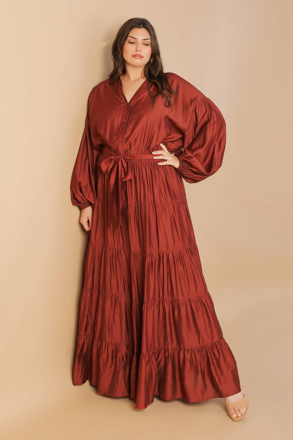 Perfect Potential Woven Maxi Dress