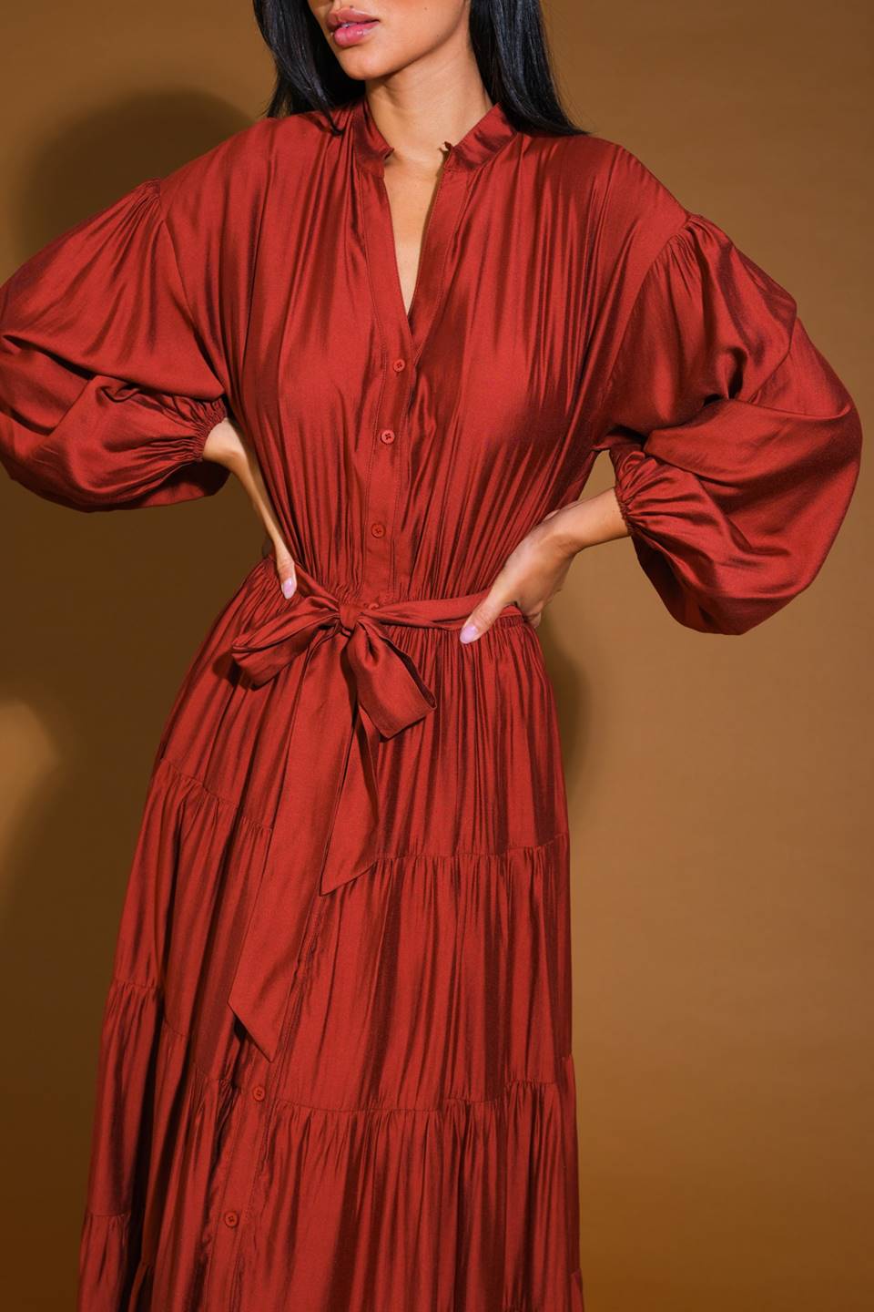 Perfect Potential Woven Maxi Dress