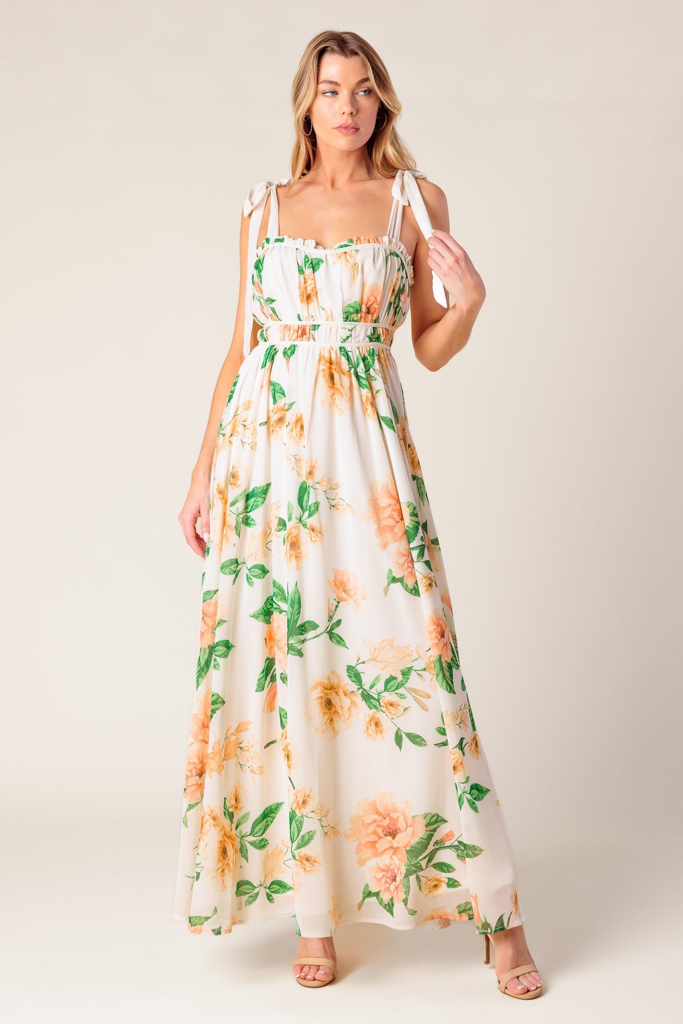 Perfect Match Woven Maxi Dress