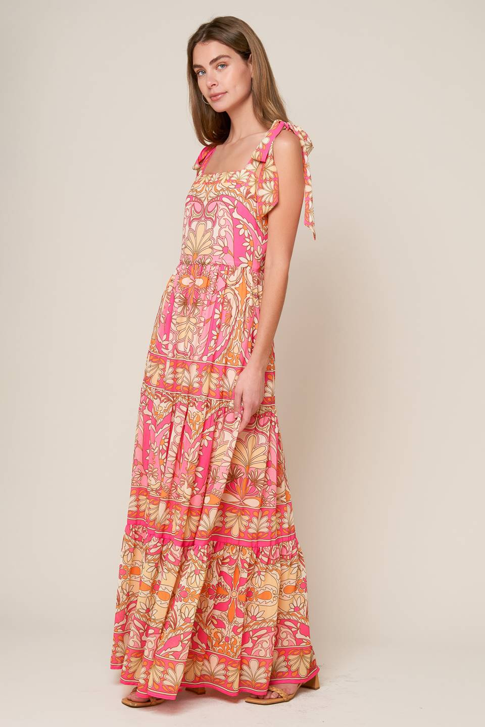 Impressive Flirt Woven Maxi Dress