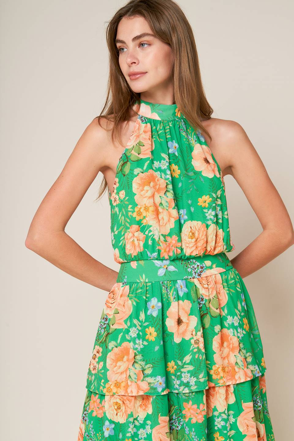 Robe Maxi Tissée Éclat De Porcelaine