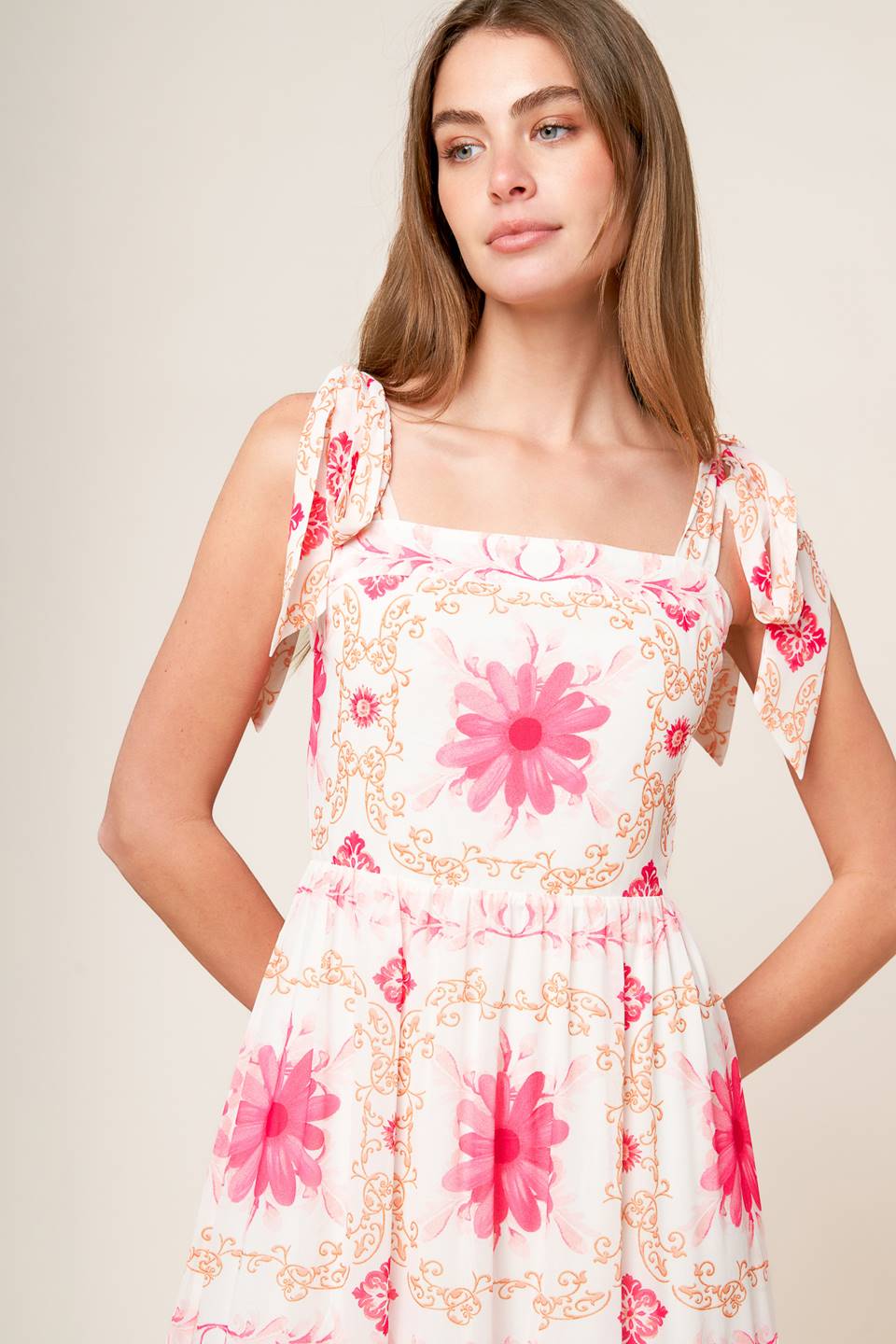 My Debut Woven Maxi Dress