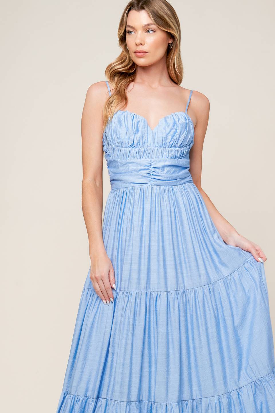 Moment Maker Woven Maxi Dress