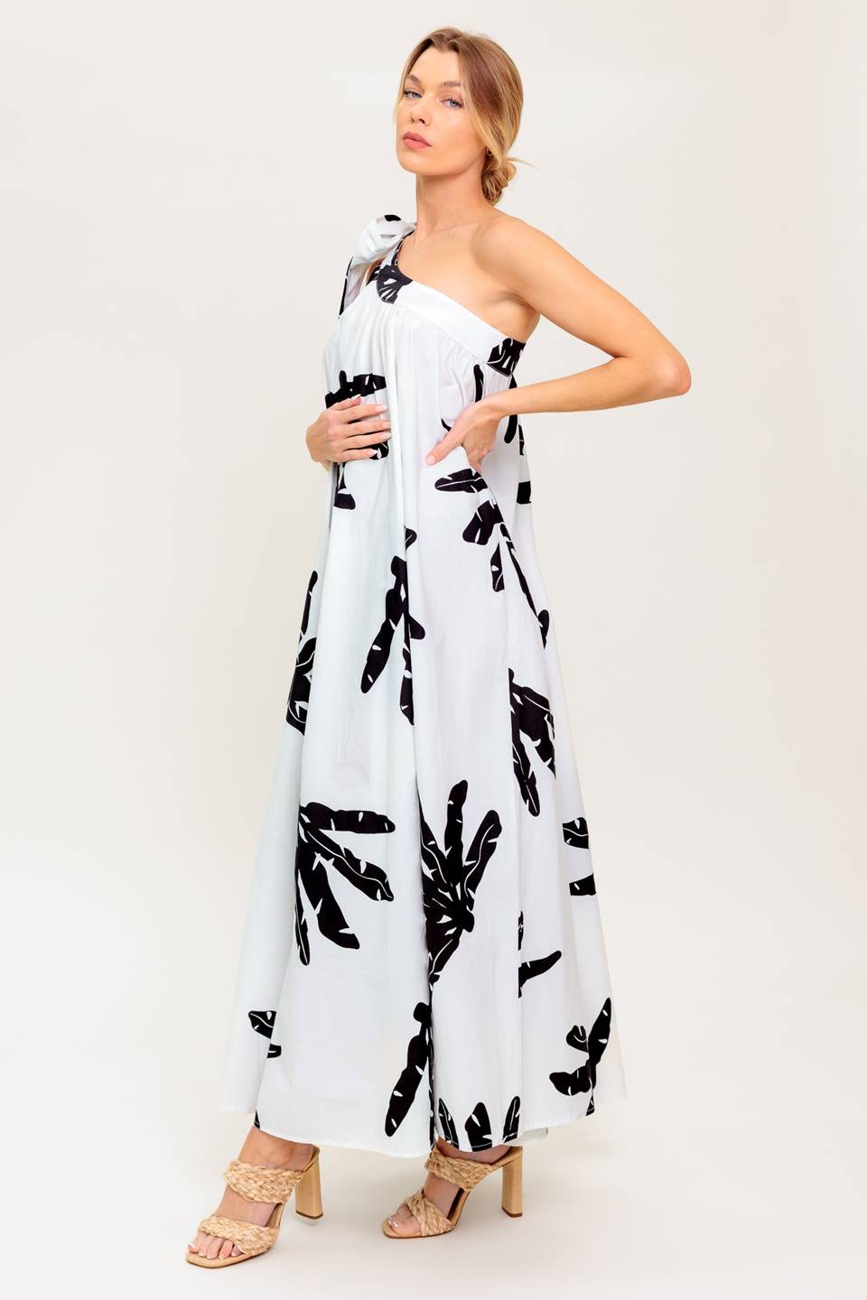 Solnedgangsserenade Vævet Maxi