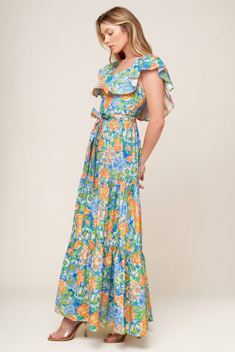 Garden Party Woven Maxi Dress