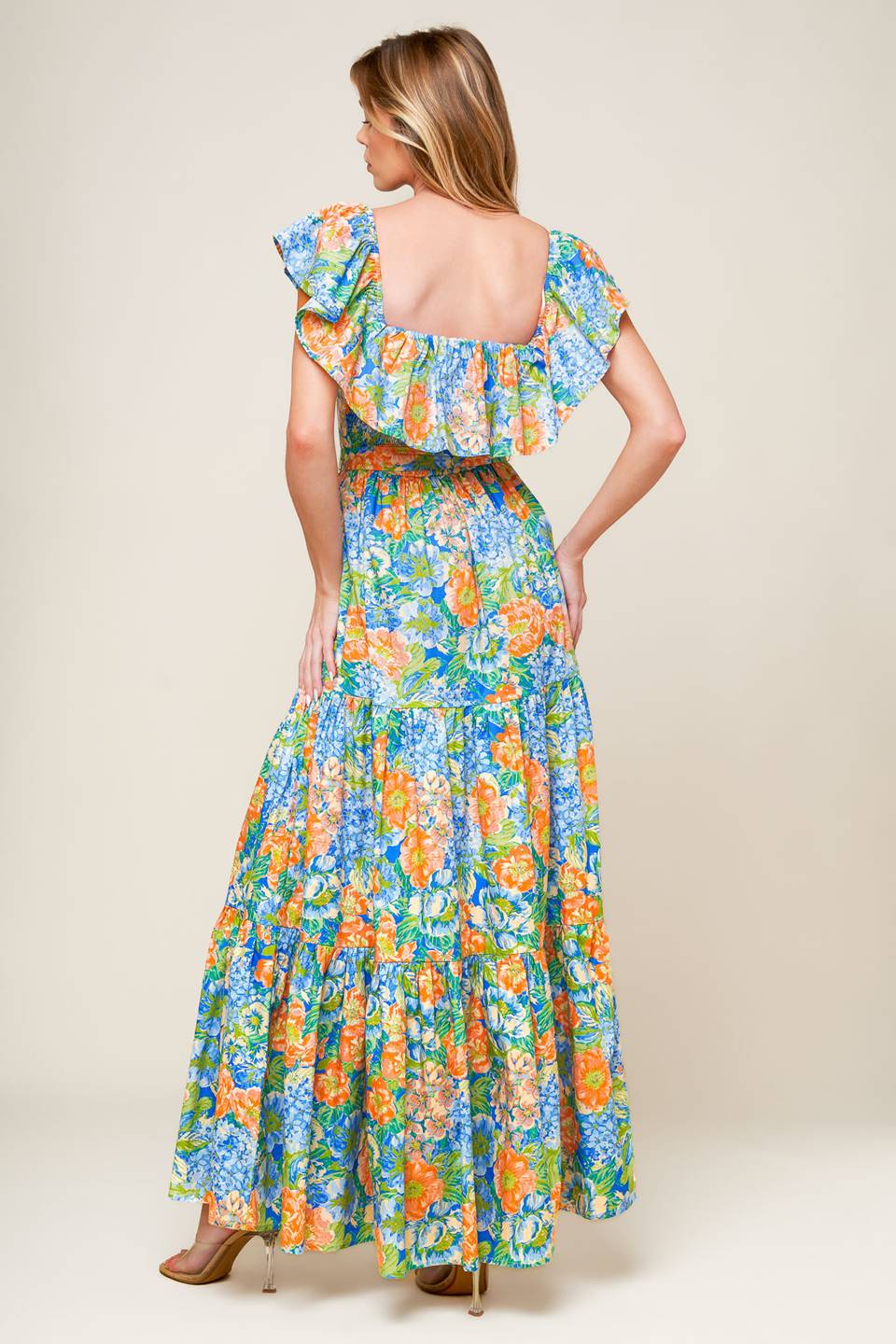 Garden Party Woven Maxi Dress