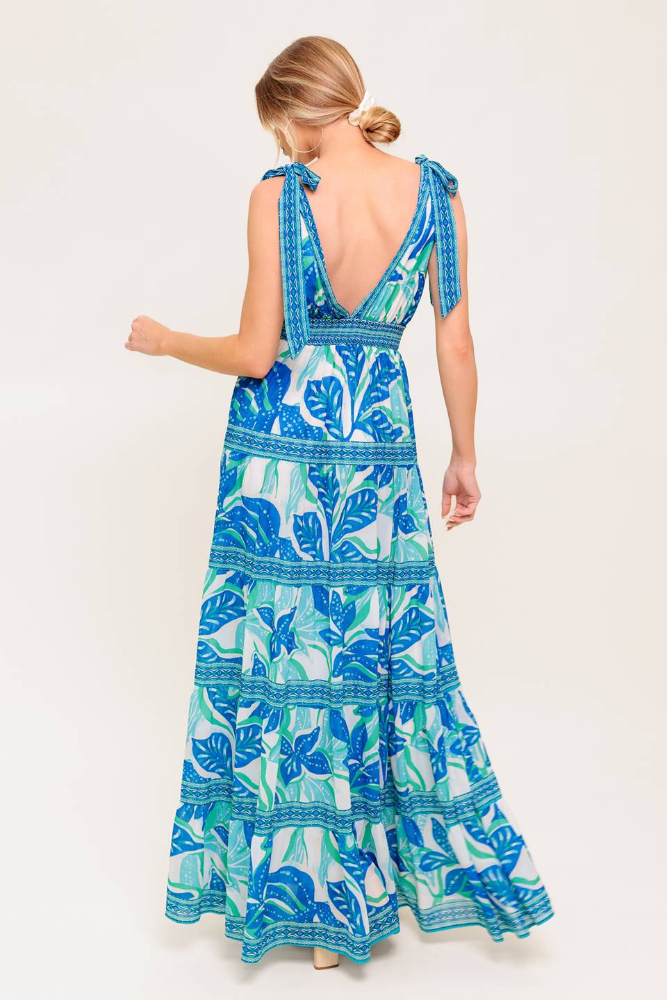 "Show Your Love" Woven Maxi Dress