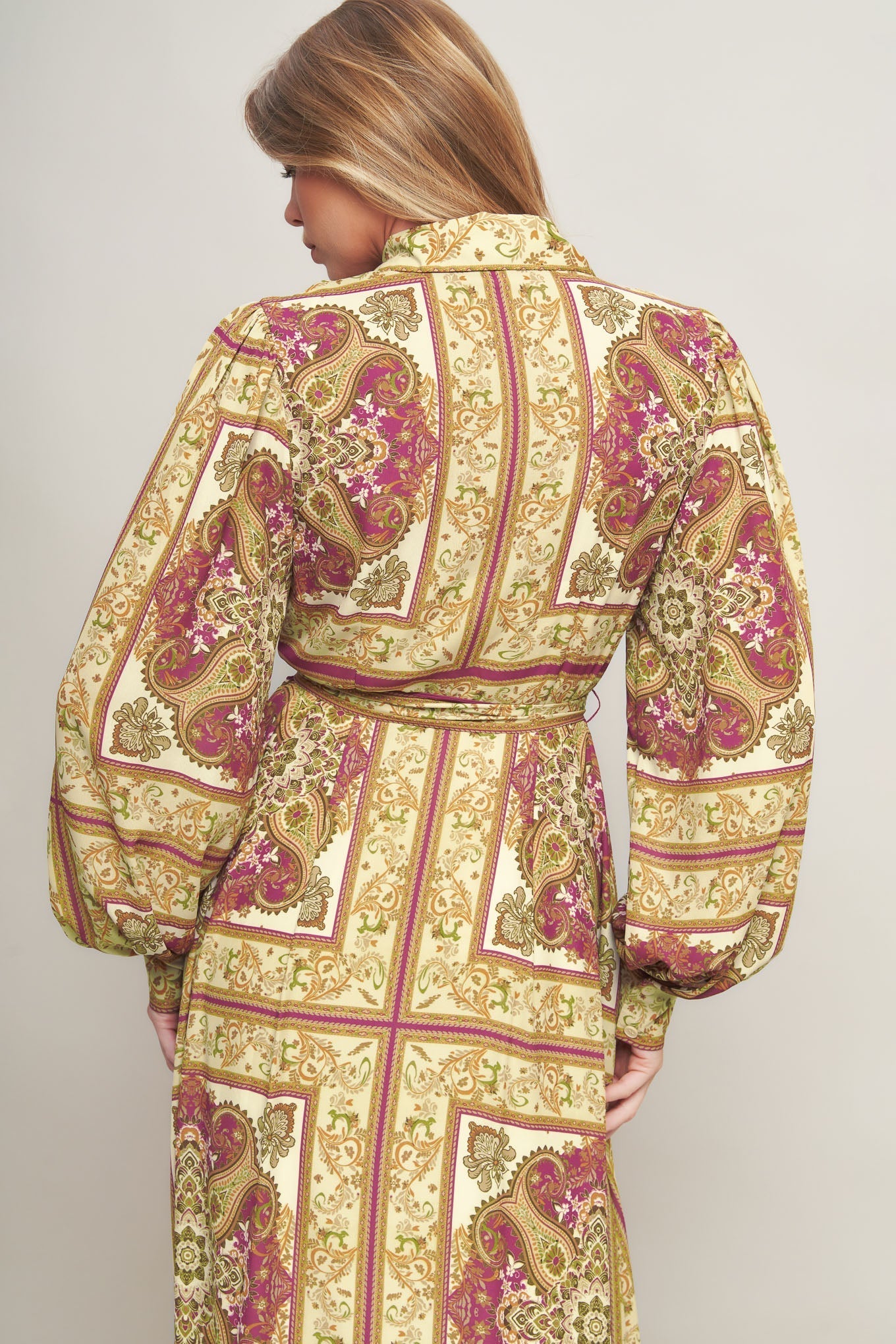 Robe Maxi Tissée Bohème Royale