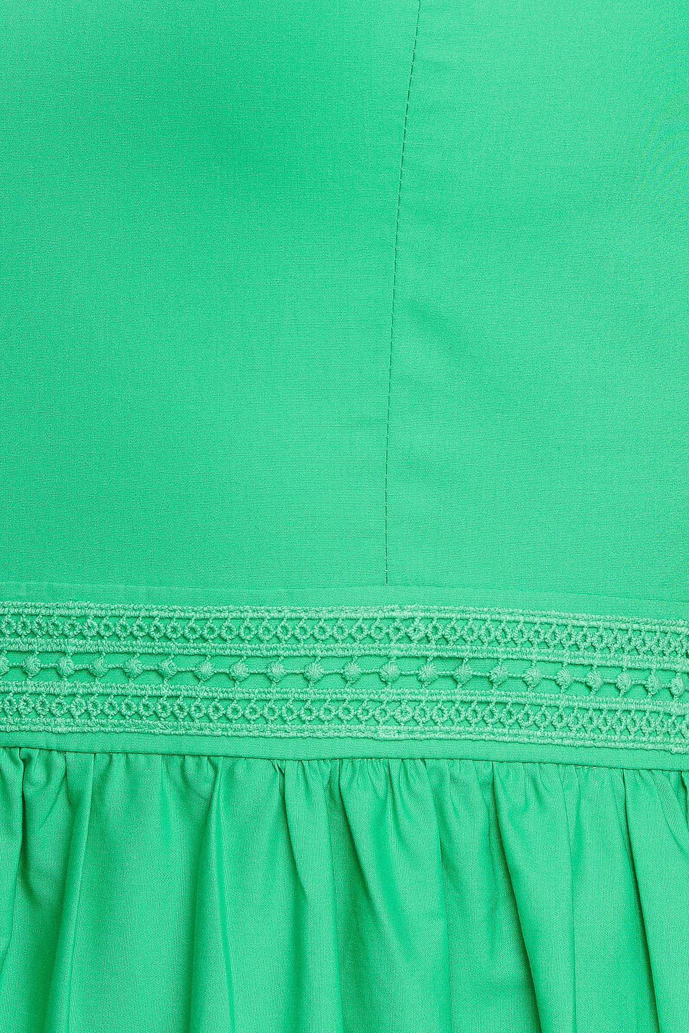 Sweet Verdant Vævet Maxikjole