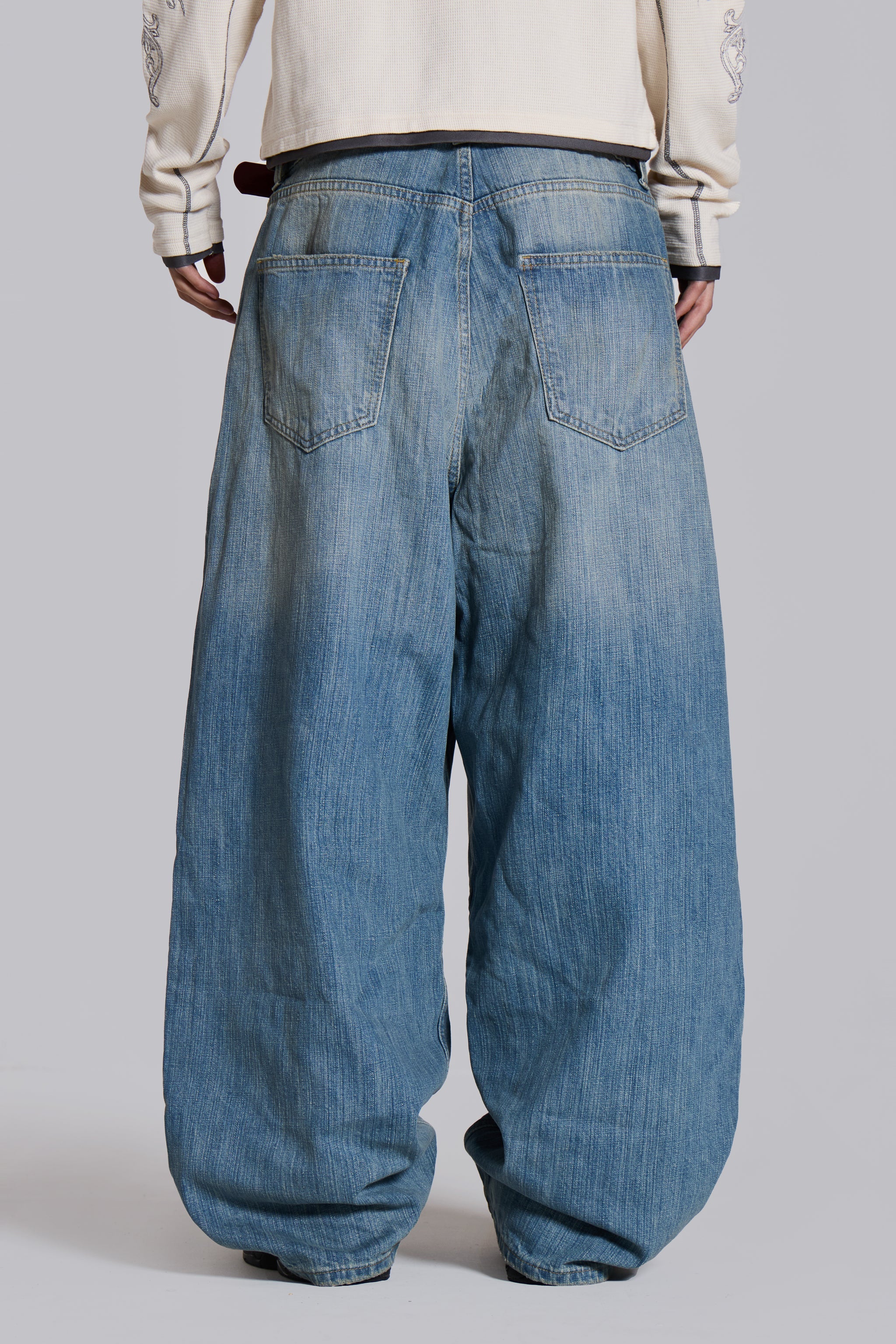 Jean Colossus XL Slub Lavage Clair