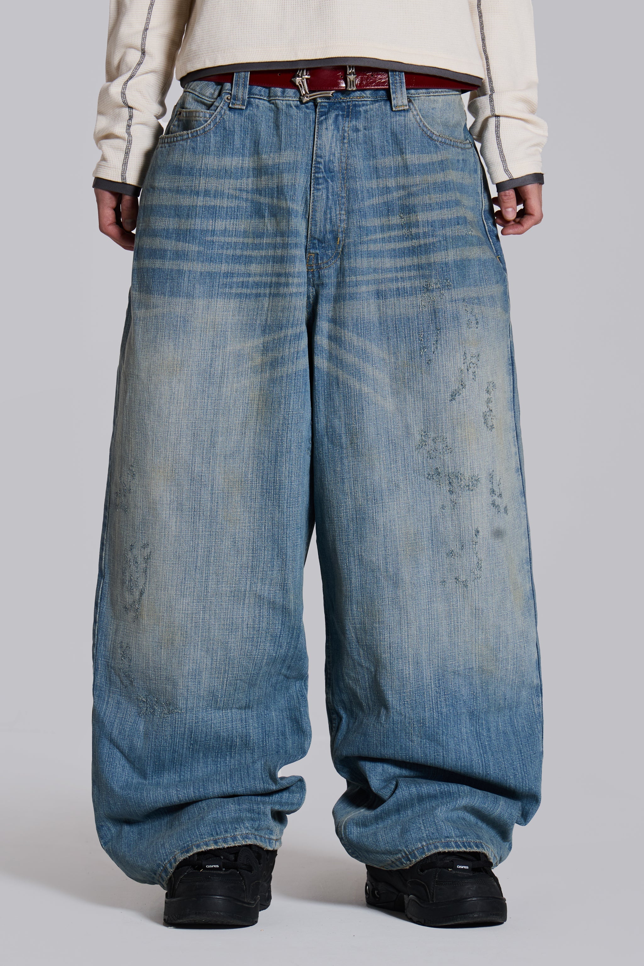 Jean Colossus XL Slub Lavage Clair