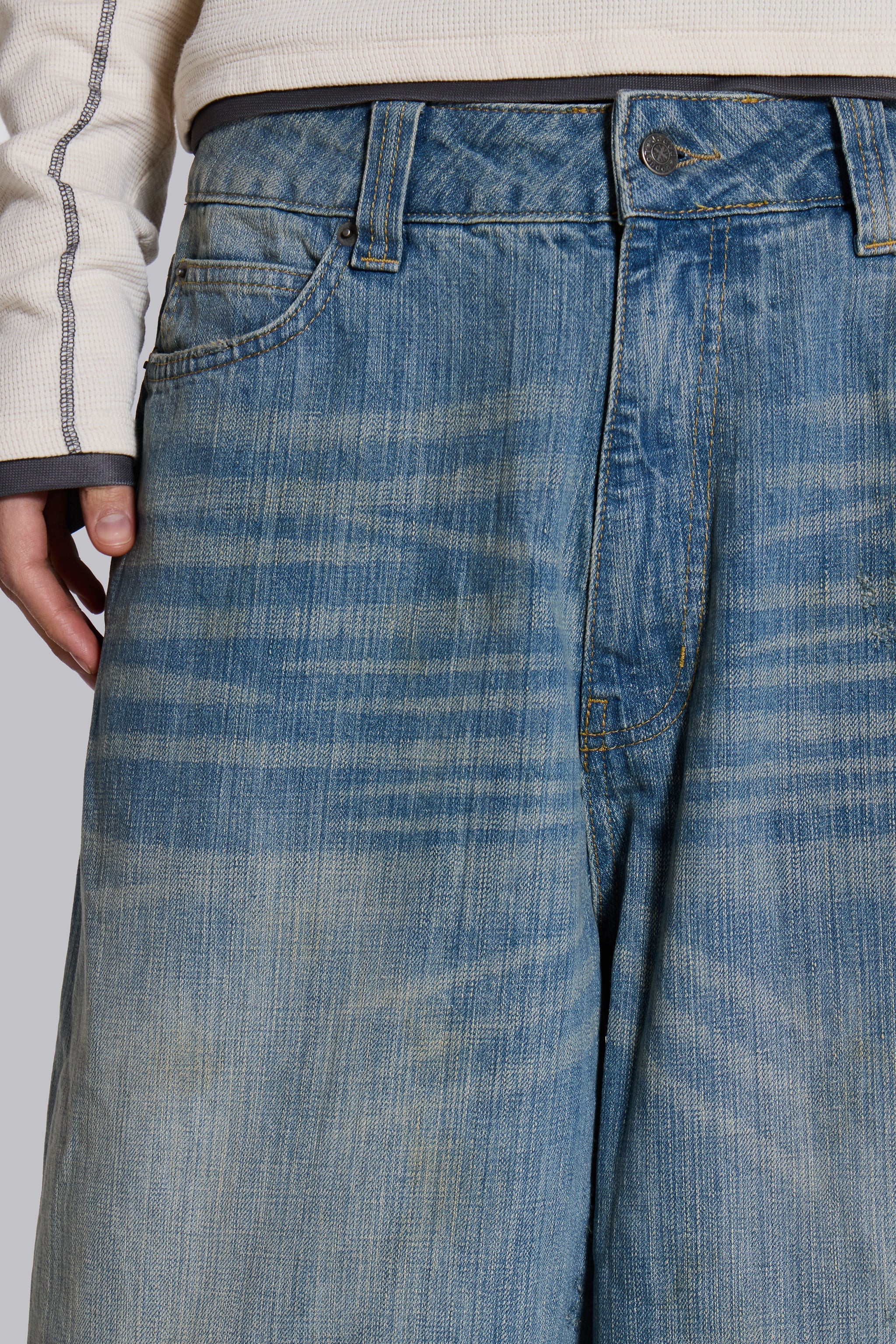 Jean Colossus XL Slub Lavage Clair