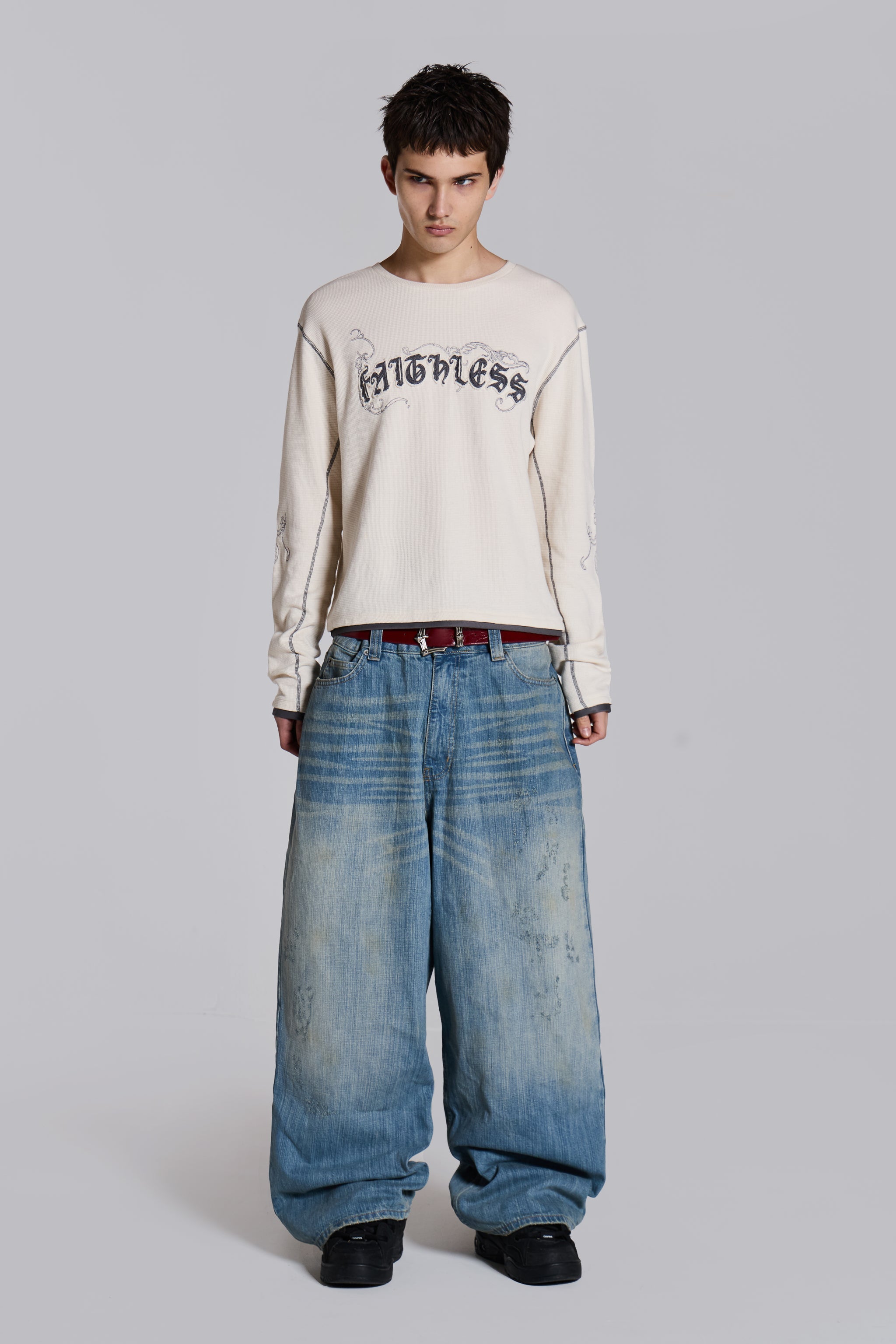Jean Colossus XL Slub Lavage Clair
