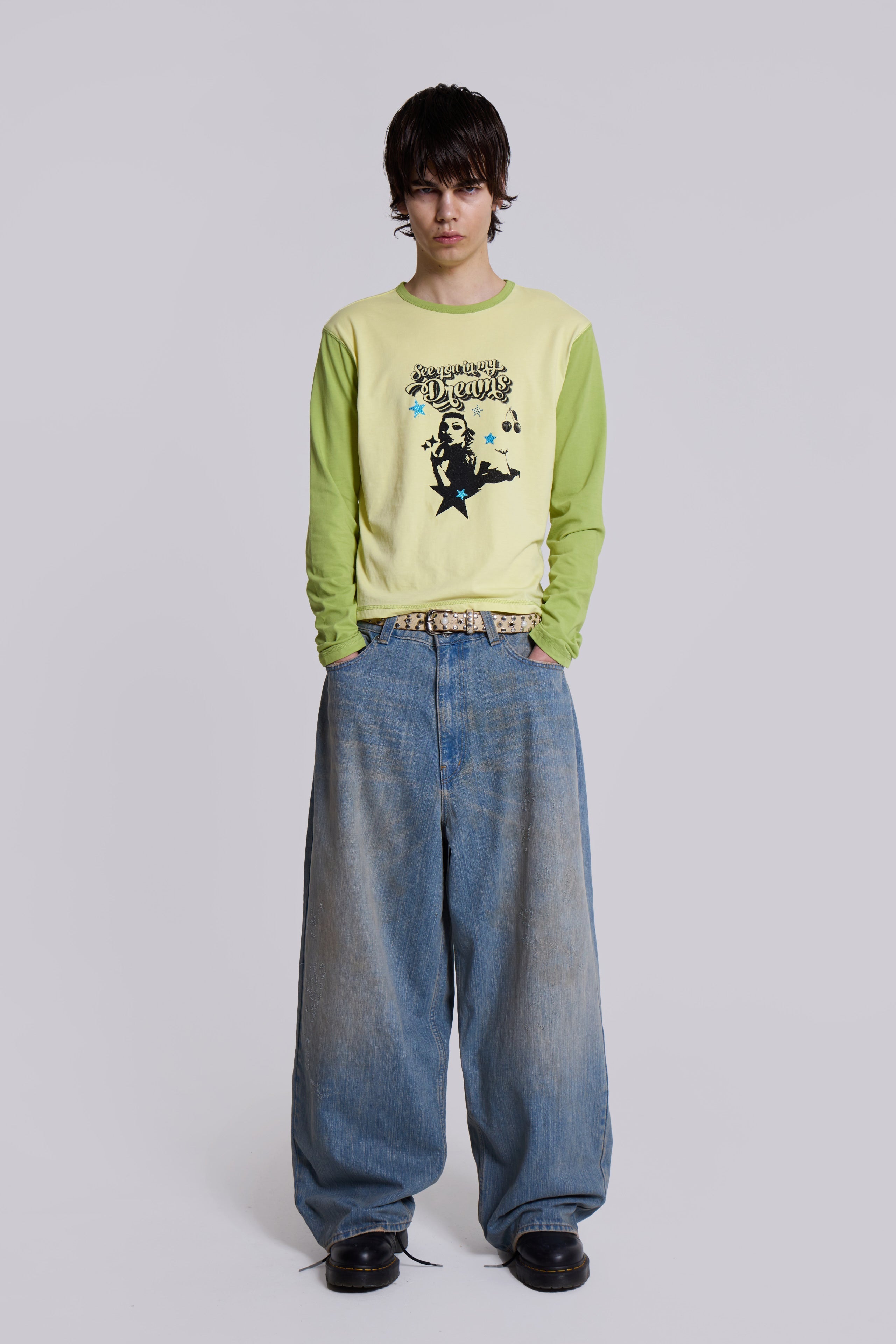 Jean Colossus XL Slub Lavage Clair