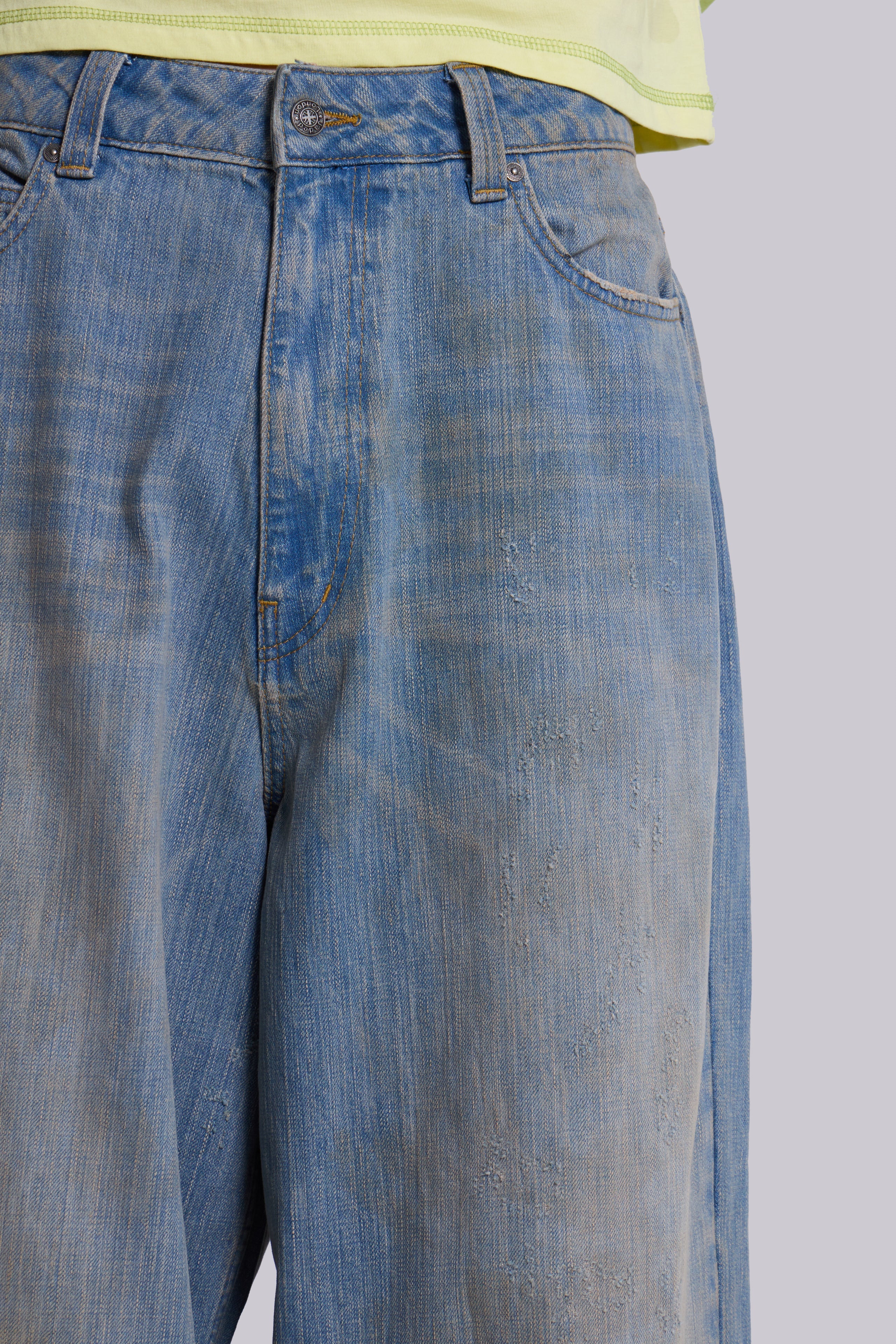 Jean Colossus XL Slub Lavage Clair