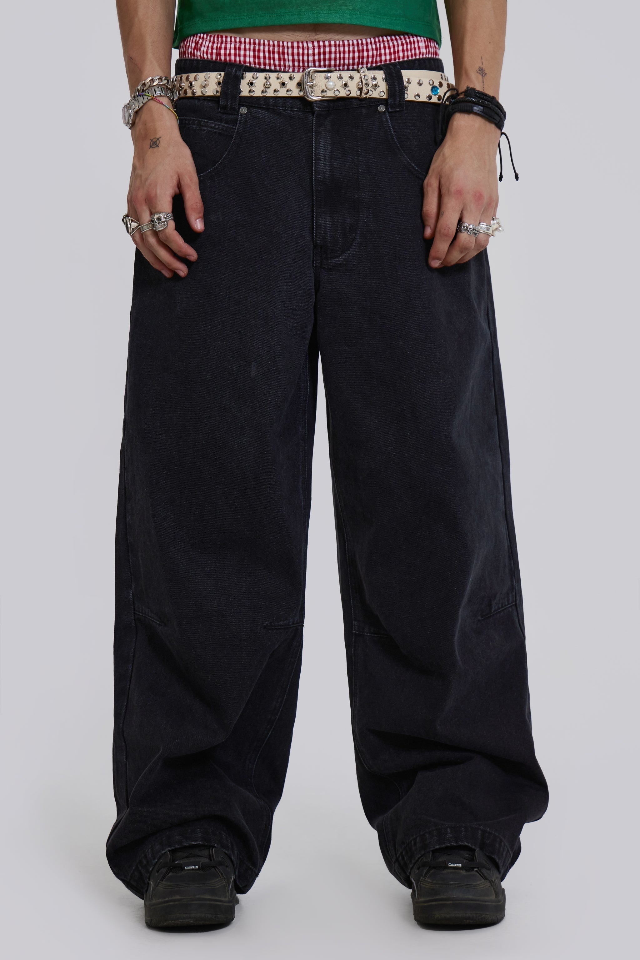 Solid Sort Low Rise Colossus Jeans