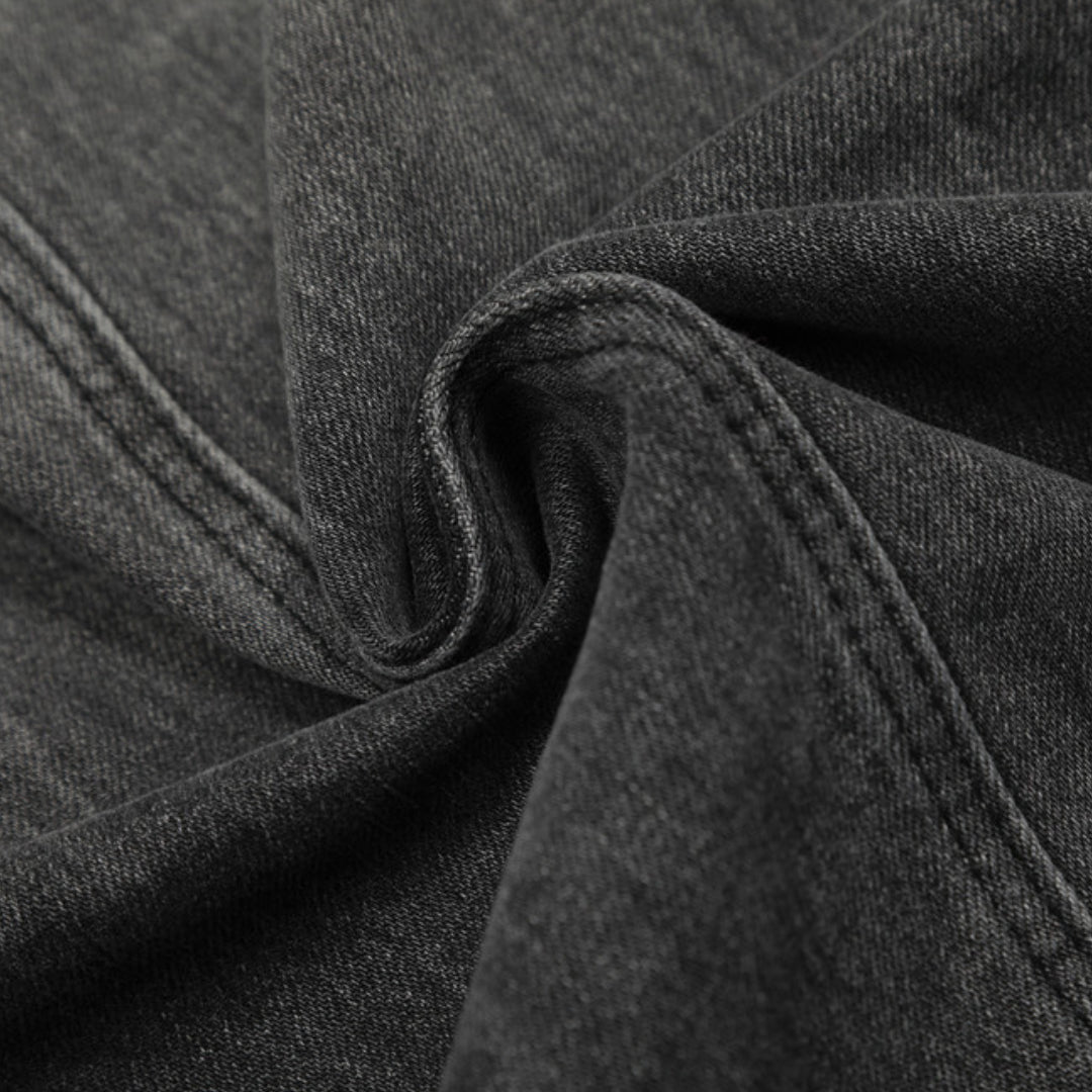 Slidt Denim Motorcykeljakke